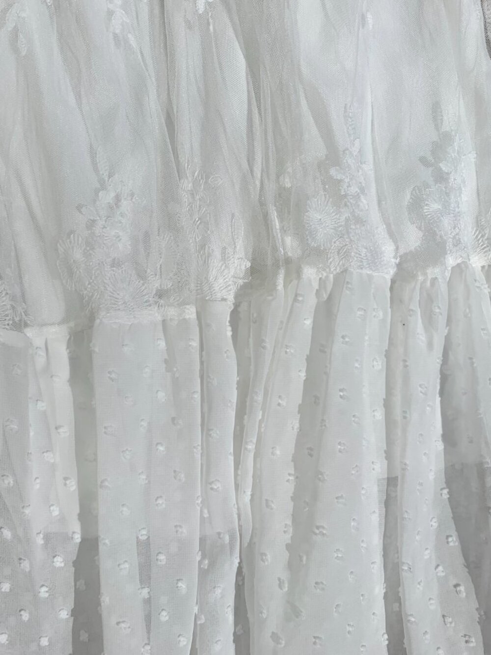 Vintage Boho Lace Wedding Dress Womens Small - Picture 7 of 16